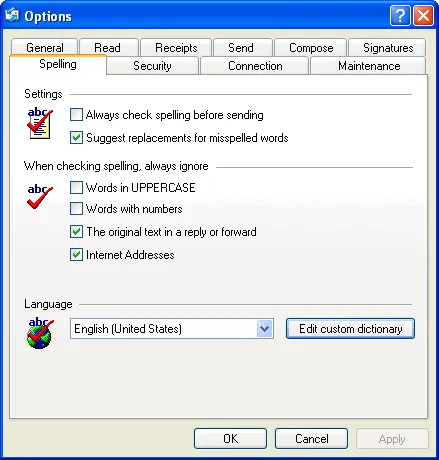 Spell Checker For OE ภาพหน้าจอ 2