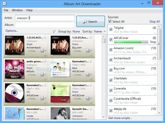 Album Art Downloader XUI ภาพหน้าจอ 1