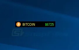 BITCOIN ticker ภาพหน้าจอ 1