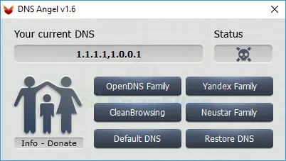 DNS Angel ภาพหน้าจอ 1