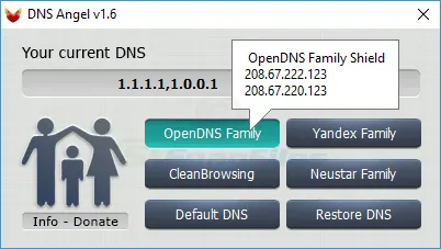 DNS Angel ภาพหน้าจอ 2