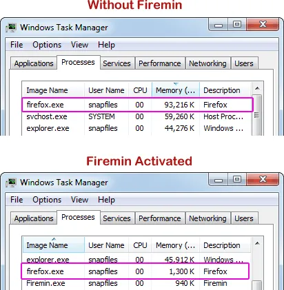 Firemin ภาพหน้าจอ 2