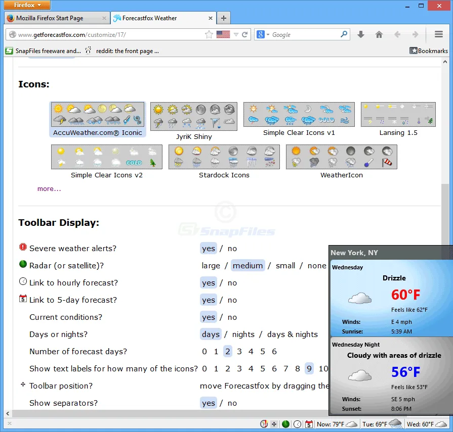 ForecastFox ภาพหน้าจอ 2