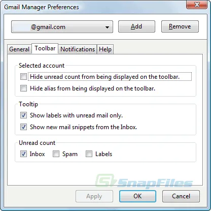 Gmail Manager ภาพหน้าจอ 2