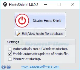 HostsShield ภาพหน้าจอ 2