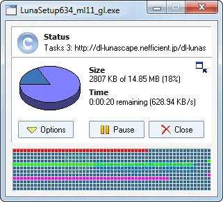 LeechGet 2009 ภาพหน้าจอ 2