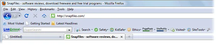 LinkExtend for Firefox ภาพหน้าจอ 1