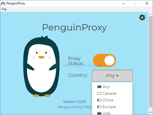 PenguinProxy ภาพหน้าจอ 1