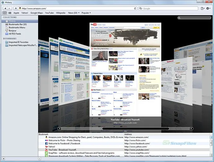 Apple Safari ภาพหน้าจอ 2