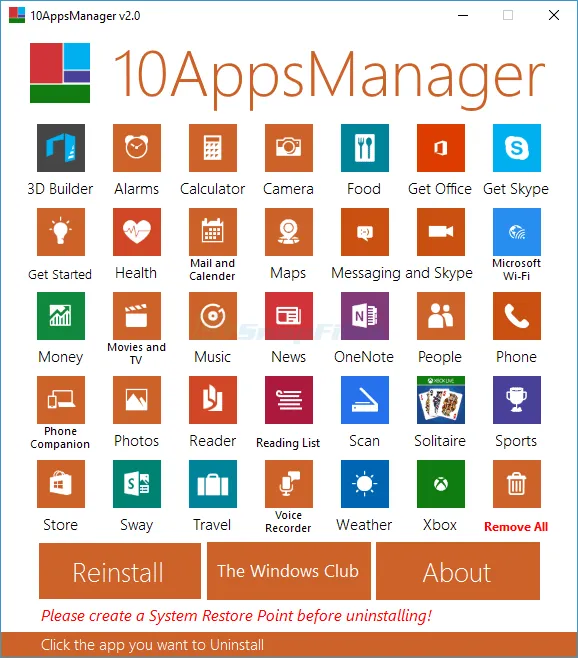 10AppsManager ภาพหน้าจอ 1