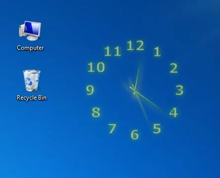 TheAeroClock ภาพหน้าจอ 1