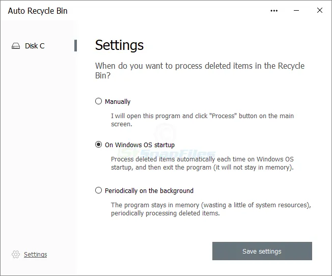 Auto Recycle Bin ภาพหน้าจอ 2