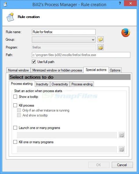 Bill2`s Process Manager ภาพหน้าจอ 2