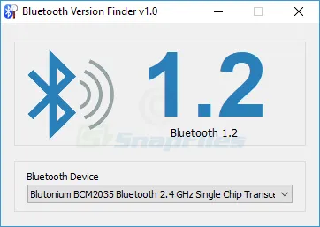 Bluetooth Version Finder ภาพหน้าจอ 1