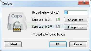 CapsUnlocker ภาพหน้าจอ 1