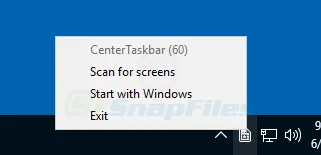 CenterTaskbar ภาพหน้าจอ 2