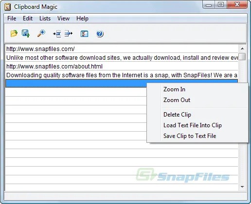 Clipboard Magic ภาพหน้าจอ 1