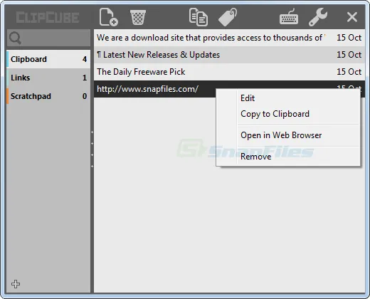 ClipCube ภาพหน้าจอ 1