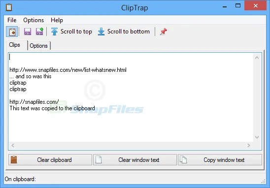 ClipTrap ภาพหน้าจอ 1
