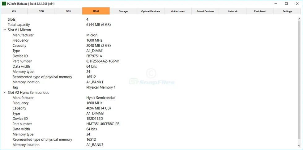 CobraTek PC Info ภาพหน้าจอ 2