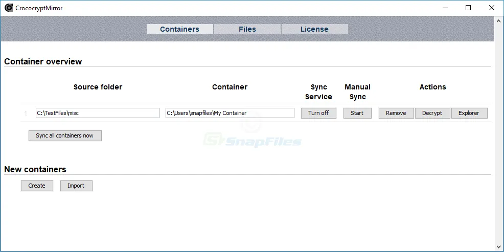 CrococryptMirror ภาพหน้าจอ 1