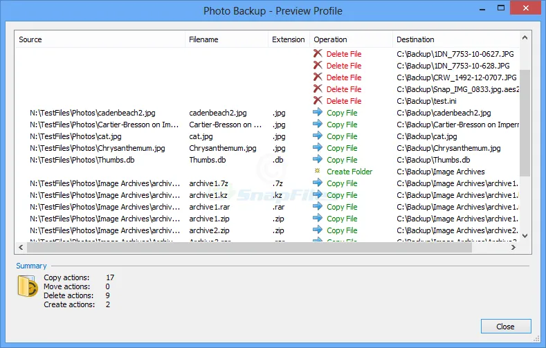 Cyotec CopyTools ภาพหน้าจอ 2