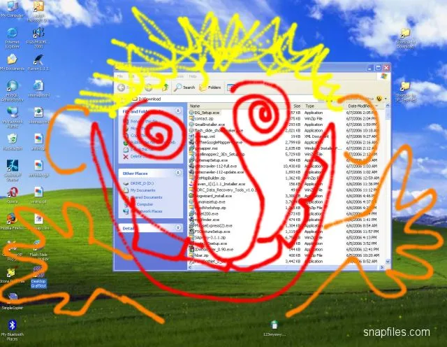 Desktop Graffitist ภาพหน้าจอ 1