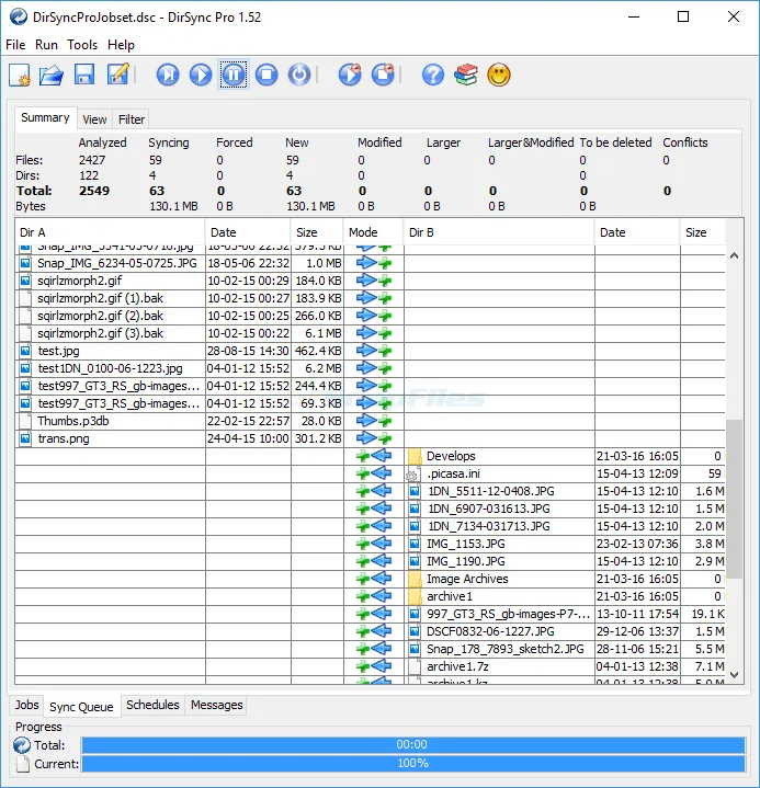 DirSync Pro ภาพหน้าจอ 2