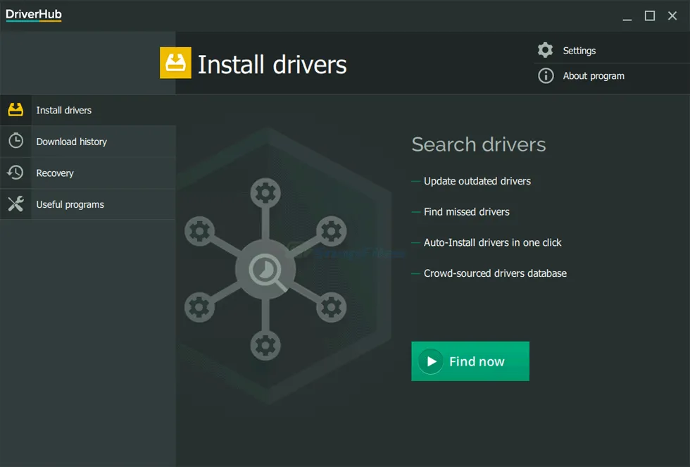 DriverHub ภาพหน้าจอ 1