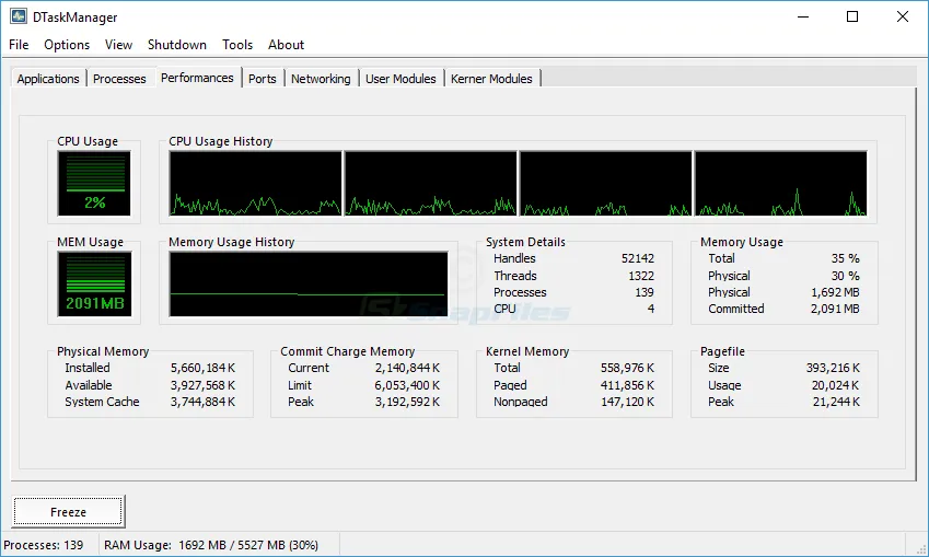 DTaskManager ภาพหน้าจอ 2