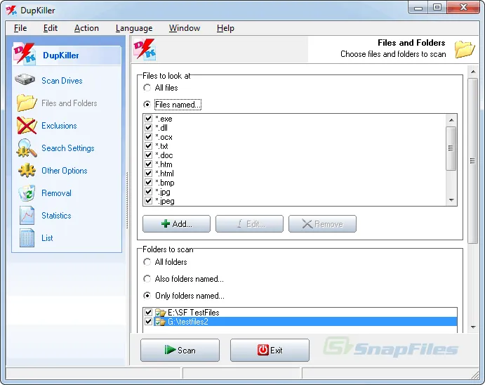 DupKiller ภาพหน้าจอ 1