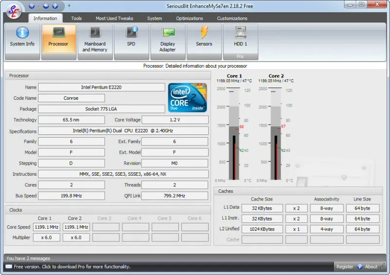 EnhanceMySe7en (Free Version) ภาพหน้าจอ 1