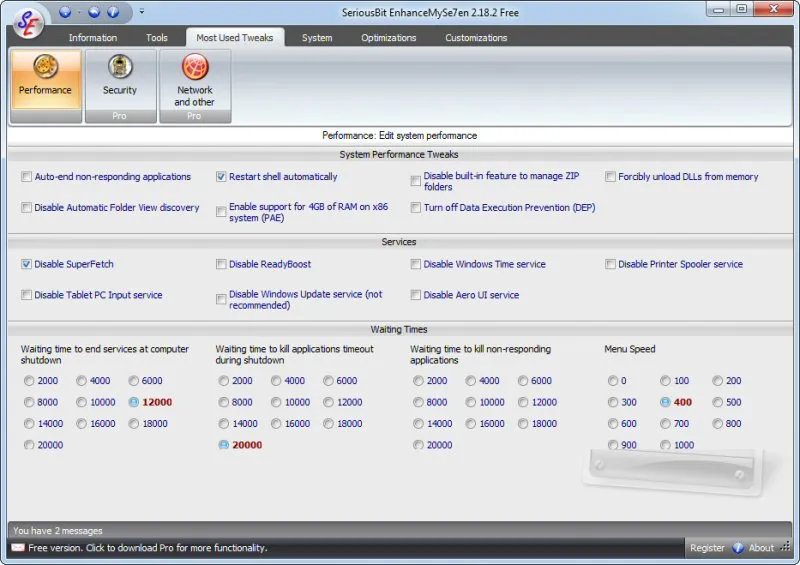 EnhanceMySe7en (Free Version) ภาพหน้าจอ 2