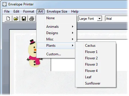 Envelope Printer Lite ภาพหน้าจอ 2