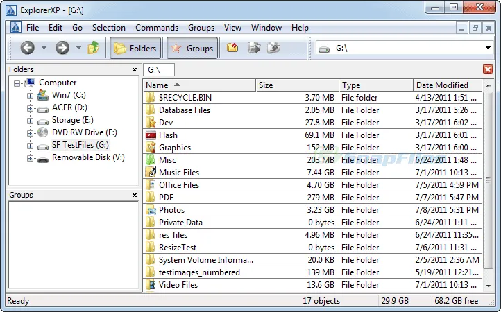 ExplorerXP ภาพหน้าจอ 1