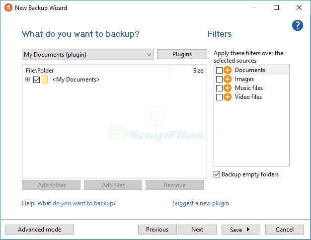 FBackup ภาพหน้าจอ 2