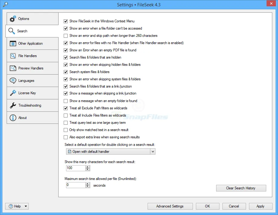 FileSeek ภาพหน้าจอ 2