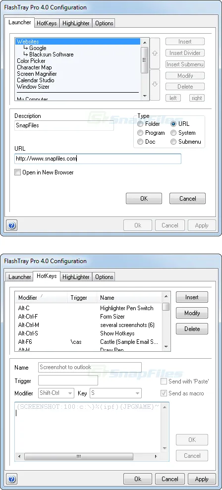 FlashTray ภาพหน้าจอ 2