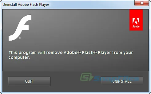 Adobe Flash Player Uninstaller ภาพหน้าจอ 1