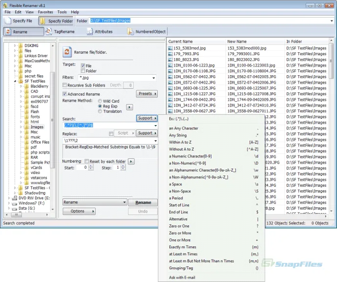 Flexible Renamer ภาพหน้าจอ 2