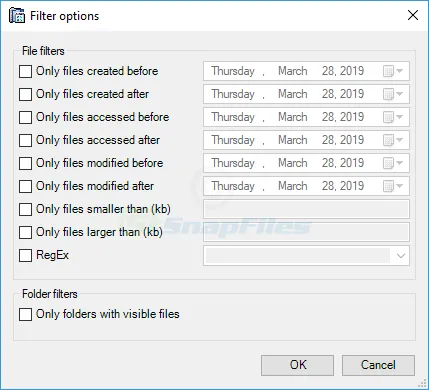 FolderUsage ภาพหน้าจอ 2