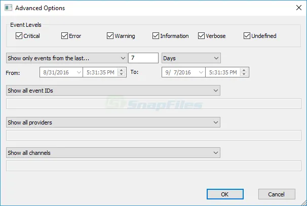 FullEventLogView ภาพหน้าจอ 2