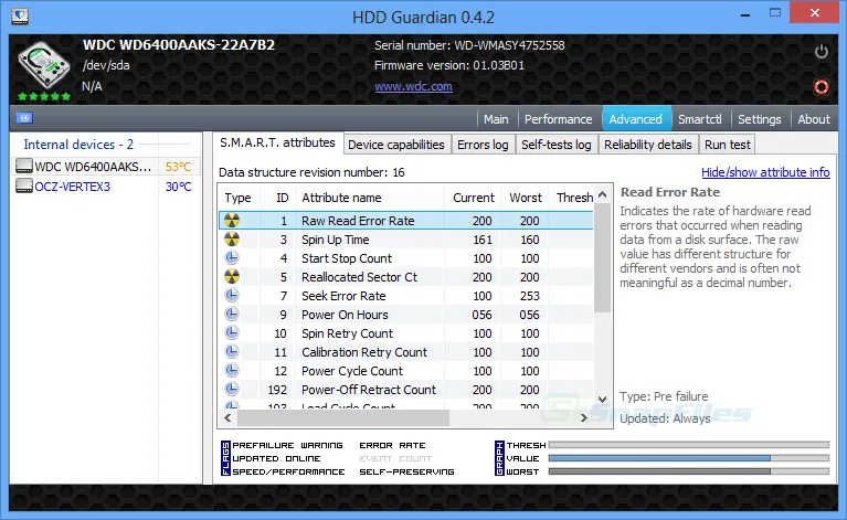 HDD Guardian ภาพหน้าจอ 2