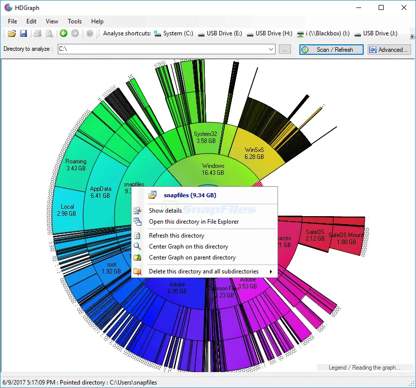 HDGraph ภาพหน้าจอ 1