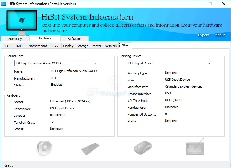 HiBit System Information ภาพหน้าจอ 2