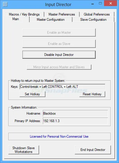 Input Director ภาพหน้าจอ 2