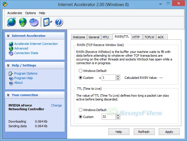 Pointstone Internet Accelerator ภาพหน้าจอ 2