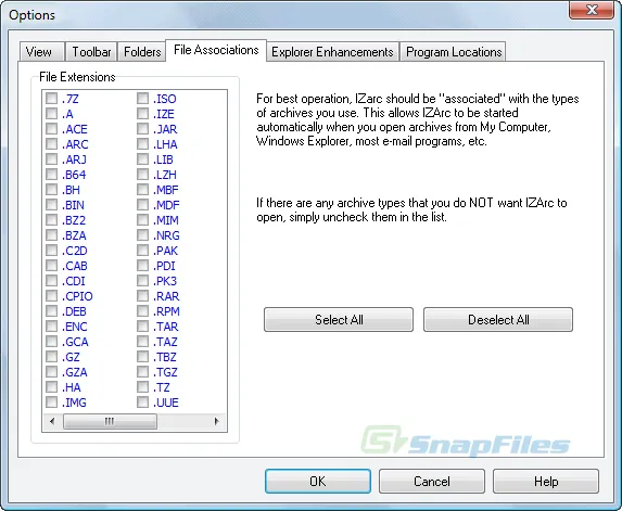IZArc ภาพหน้าจอ 2