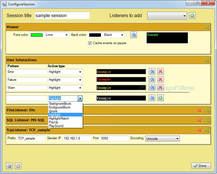 logview4net ภาพหน้าจอ 1