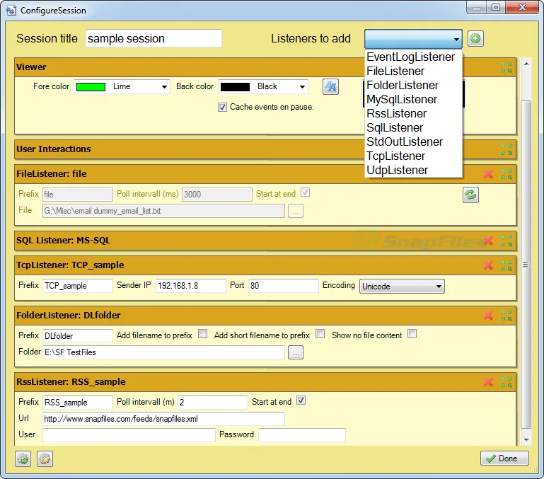 logview4net ภาพหน้าจอ 2